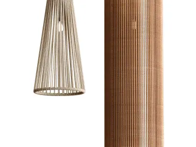 Scandi Mari Lamps 3D model