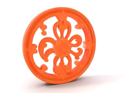 Elegant Terracotta Ornament model pack Low-poly 3D model