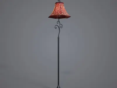 Floor Lamp 25 JV01 3D model