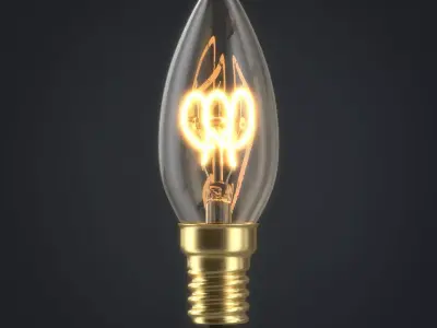 Light bulb 10 3D model