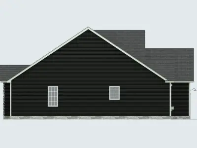 Cape Cod House 26 3D model