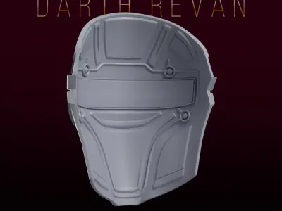 Darth Revan Mask 3D print model