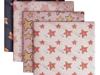 Kids Carpet Set 31 3D model