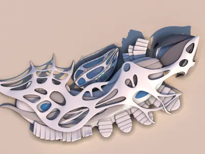 0007 - Museum Aquarium 3D model