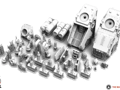 Valour Korps - Transport Walker 3D print model