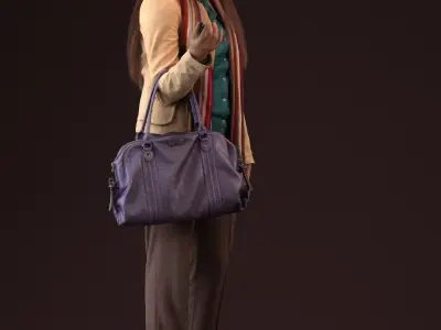 Free Premium model - 00040Esmee004 Free low-poly 3D model