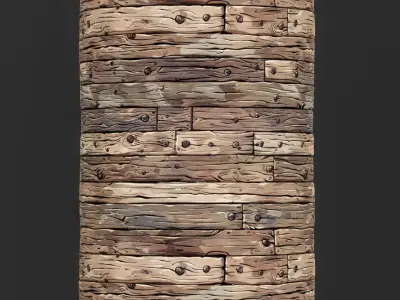 Stylized Wood Seamless Texture  Texture