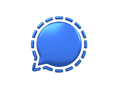 Signal Logo v2 003 Free low-poly 3D model