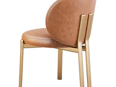 Giulio Marelli Simmy Table and Clara Chairs - Dining Set 3D model