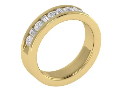 Women Ring  Render 3dm STL OBJ FBX TXT Details 3D print model 16