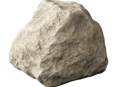 Low Poly Rocks Set 06 3D model