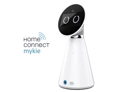 Mykie Robot White 3D model