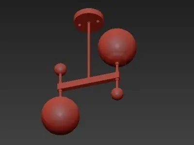 Libra Pendant 3D model purchase