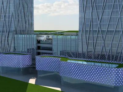 Cityscape 9 3D model