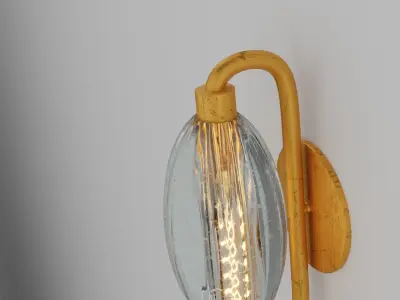 indoor lamp Low-poly 3D model