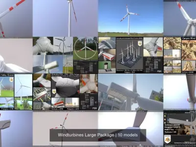 Windturbines Large Package