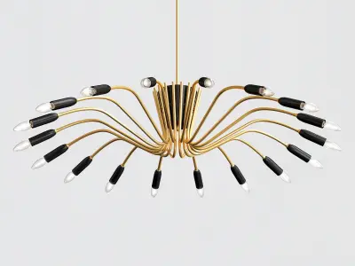 Aretha Pendant Lights 3D model