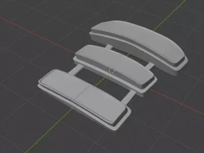 windshield for 1938 Ford COE 1941 Chevrolet COE and 1953 IH R160 Free 3D print model