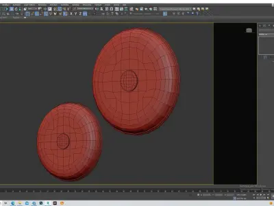 BERAN WALL LIGHT Low-poly 3D model