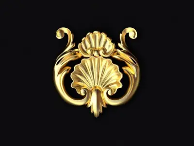 dekor ornament 3D model 86