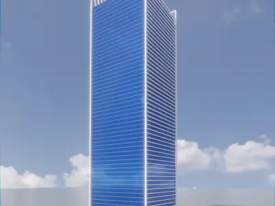 Parametric Building 1a5 3D model