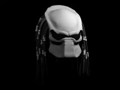 Predator Alien head 3D model
