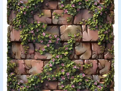 Stylized Wall Seamless Texture Texture