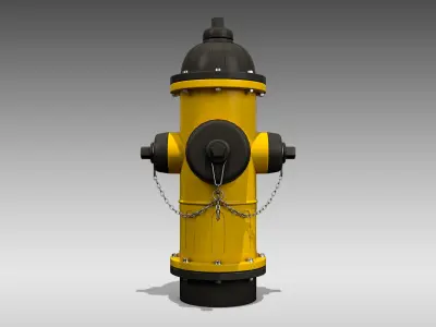 Fire Hydrant 3D model
