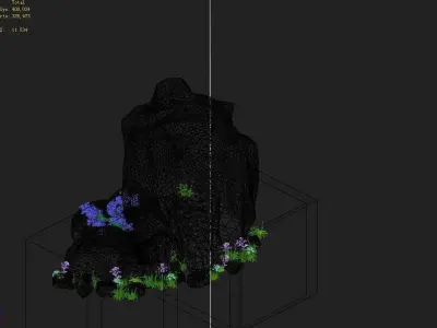 Explore the mountains - Rocks 05 3D model