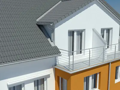 Villa Duplex 3D model