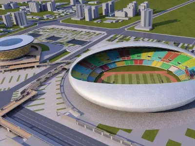 Stadium 2 3D model