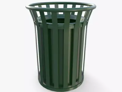 Trash can v2 3D model