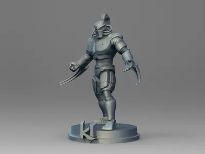 Killer Instinct Fulgore Fan Art  3D print model
