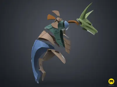 Horus and anubis Star Gate bundle 3D print model