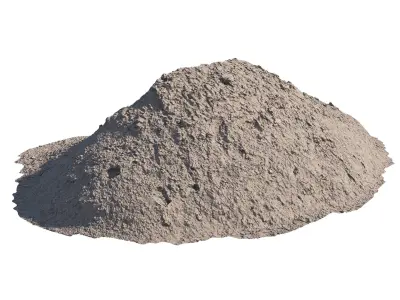 Construction sand 3D model