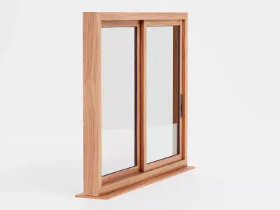 -Double Sliding Window- 3D model