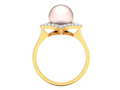 Women Ring  Render 3dm STL OBJ FBX Details 3D print model 379