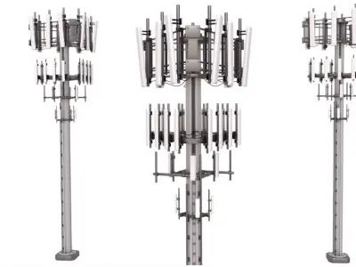 Cellular Tower 3D model