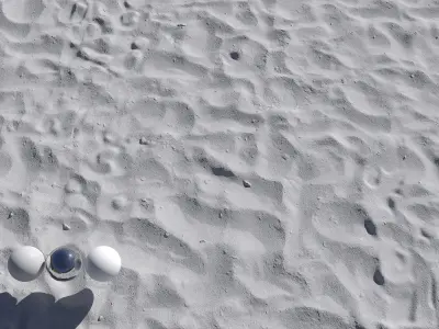 Beach Sand  Scan 3D model