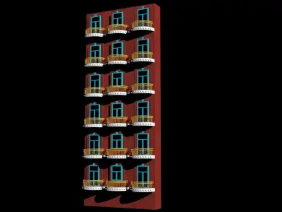 3d Mapping build up  3D model