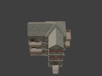 House Model 23 Low-poly 3D model