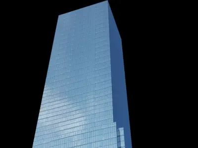 250 West 55th Street - NYC Low-poly 3D model