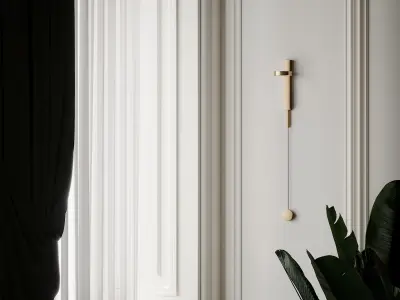 Emit Moderate Soft Light Wall Sconce 3D model