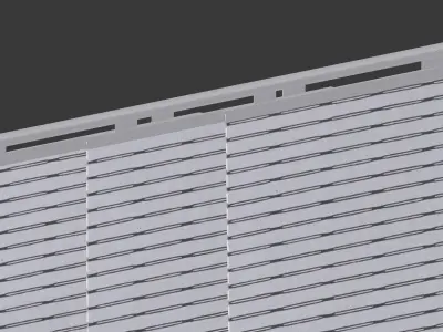 Panel Curtain 3D model