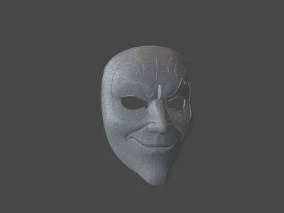 Doctor who Fireplace Mask Clockwork Droid 3D print model