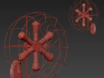 Loft Industrial Mill 3D model
