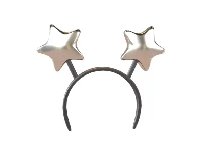 Star Headband v1 012 Low-poly 3D model