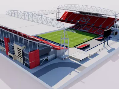 BMO Field - Toronto - Canada 3D model