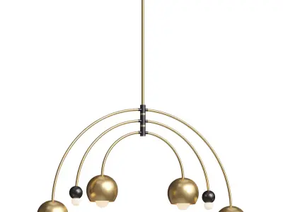 Willow Chandelier 3D model purchase