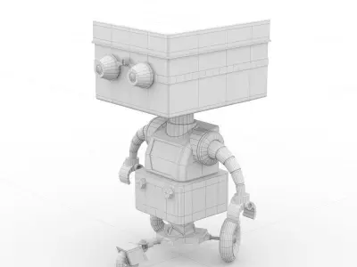 Robot toy 3D model buy